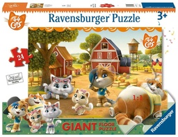 [4005556030156] Puzzle Cats 24pcs