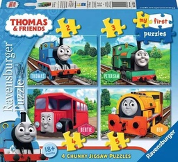 [4005556070534] Puzzle x 4 Thomas and Friends, First Puzzles (Jigsaw)