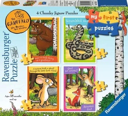 [4005556072262] Puzzle 4in1 the Gruffalo (Jigsaw)