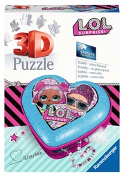 [4005556112333] Puzzle 3D Heart Box LOL Surprise