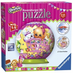 [4005556121762] Puzzle 72pc Shopkins (Jigsaw)