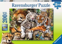 [4005556127214] Puzzle Big Cat Nap Puzzle 200pcs