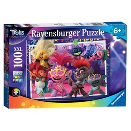 [4005556129126] Puzzle Trolls World Tour XXL 100pc Ravensburger (Jigsaw)