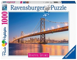 [4005556140831] Puzzle Beautiful Skylines San Francisco 1000 pcs Ravensburger (Jigsaw)