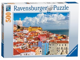 [4005556147571] Puzzle Lisbon Portugal 500 Pcs Ravensburger (Jigsaw)