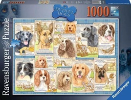 [4005556165087] Puzzle Dutiful Dogs 1000pcs