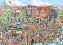 [4005556191925] Puzzle 1000pc Amsterdam (Jigsaw)