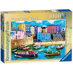 [4005556194339] Puzzle Happy Days Tenby 1000pcs Ravensburger (Jigsaw)