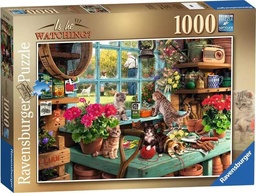 [4005556195527] Puzzle 1000pc Is He Watching (Jigsaw)