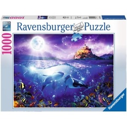 [4005556197910] Puzzle Whales in Moonlight (Jigsaw)