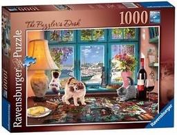 [4005556198474] Puzzle 1000pcs The Puzzlers Desk (Jigsaw)