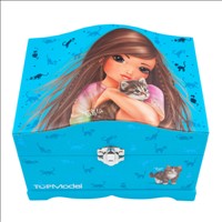 [4010070321550] Jewellery Box Cats with Lights Top Model