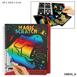 [4010070427405] Dino World Magic-Scratch Book