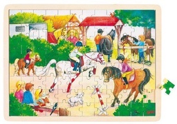 [4013594576697] Horse Show Puzzle Goki (Jigsaw)