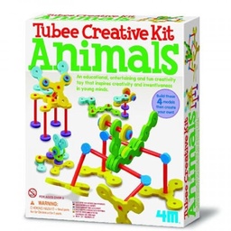 [4893156046239] Creative Straw Kit Animals (4M Craft)