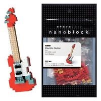 [4972825201930] Nanoblock Electric Guitar Red