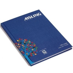 [5010642375713] Hardback A5 160pg Blue Aisling