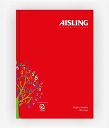 [5010642383923] Hardback A4 160pg Red Aisling