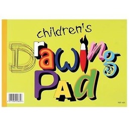 [5011566018656] Drawing Pad Children's A4 20 pg Silvine