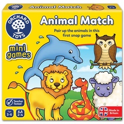 [5011863102560] Animal Match Mini Game (Orchard Toys)