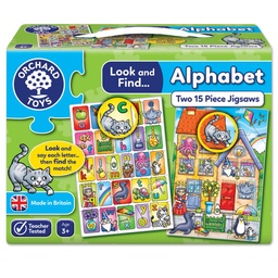 [5011863103901] Look and Find Alphabeth (Orchard Toys)