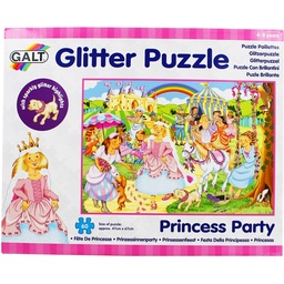 [5011979566898] Princess Party (Glitter 60 Piece Puzzle) (Jigsaw)