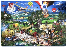 [5012269005769] Puzzle I Love the Country - 1000pc (Jigsaw)