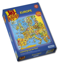 [5012269010107] Puzzle Jigmap Europe 250pc (Jigsaw)