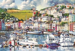 [5012269031089] Puzzle Brixham Marina - 500pc (Jigsaw)