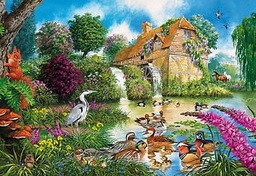 [5012269034226] Puzzle 500pcs The Old Watermill (Jigsaw)