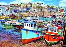 [5012269035254] Puzzle 500pcs Mevagissey Harbour (Jigsaw)