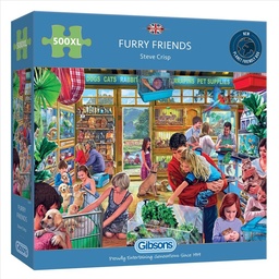 [5012269035476] Furry Friends 500XL Puzzle