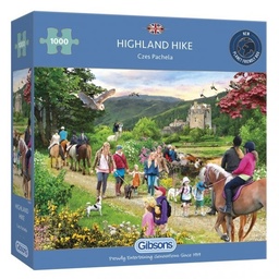 [5012269062953] Puzzle 1000 Pc Highland Hike Gibsons (Jigsaw)