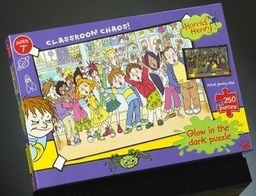 [5012822042859] Puzzle Classroom Chaos Horrid Henry Glow in Dark (Jigsaw)