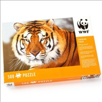 [5012822052353] Siberian Tiger (500 Piece WWF Jigsaw)