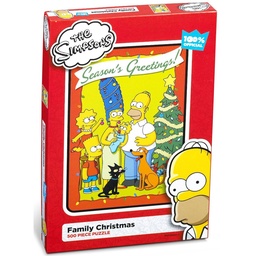 [5012822070500] Family Christmas (Simpsons Family Christmas) (500 Piece Jigsaw)