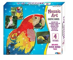 [5014326042069] Exotic Birds (Mosaic Art)