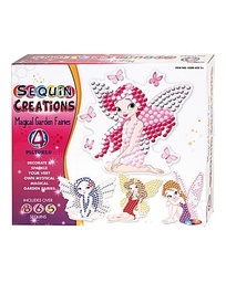 [5014326045008] Magical Garden Fairies (Sequin Creations)