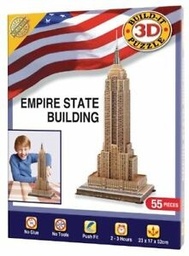 [5015766002231] Empire State Building (3D Build It Puzzle) (Jigsaw)