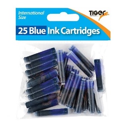 [5016873010904] Ink Cartridges 25pk Blue Carded