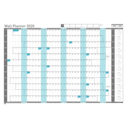 [5028252593991] Wall Planner 2020 Unmounted