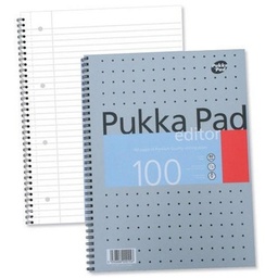 [5032608000156] Pukka Pad A4 Editor 100pg Metallic