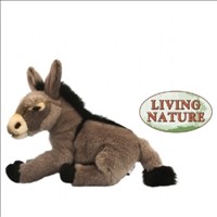 [5037832003201] Plush Lying Donkey Medium Keycraft