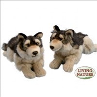 [5037832004789] Plush Wolf Large Keycraft Living Nature