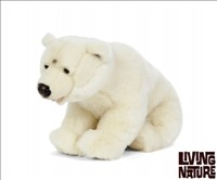 [5037832304919] Plush Polar Bear 18in Keycraft